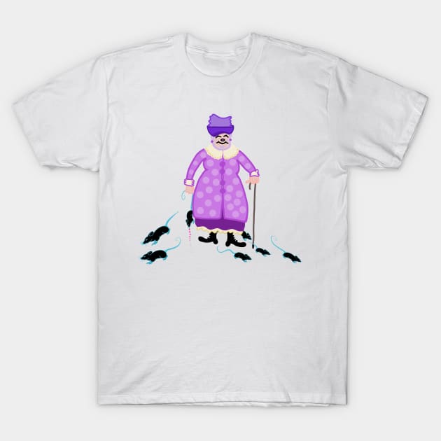 THE PIED PIPER ?? T-Shirt by aroba